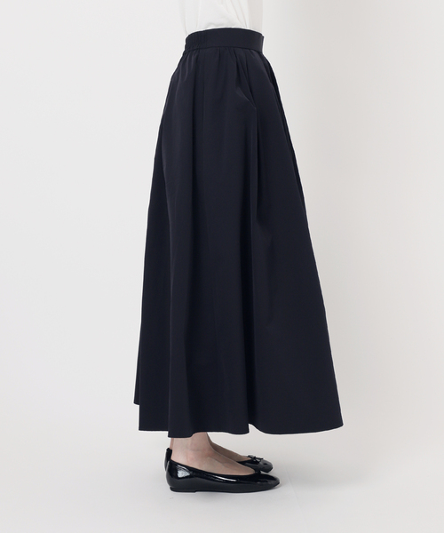 25SS 美品 IENA イエナ タイプライターフレアスカート ブラック34