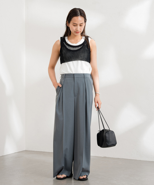 JANE SMITH　 MESH UP DOWN TANK TOP JANE SMITH/ジェーンスミス MESH UP DOWN TANK TOP（タンク