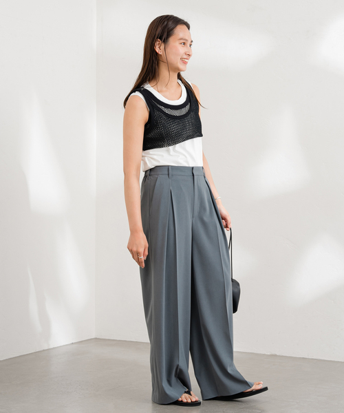 セール】JANE SMITH/ジェーンスミス MESH UP DOWN TANK TOP