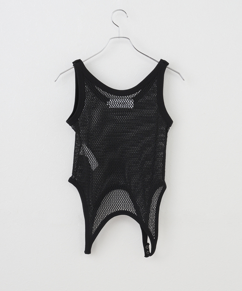 JANE SMITH メッシュ タンクトップ セール】JANE SMITH/ジェーンスミス MESH UP DOWN TANK TOP