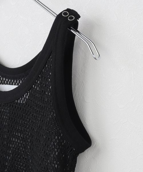 セール】JANE SMITH/ジェーンスミス MESH UP DOWN TANK TOP