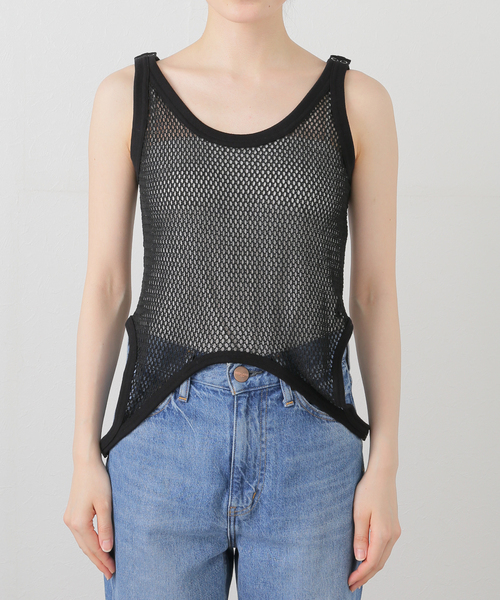 JANE SMITH　 MESH UP DOWN TANK TOP セール】JANE SMITH/ジェーンスミス MESH UP DOWN TANK TOP