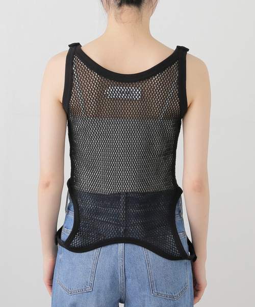 JOHN MASON SMITH メッシュタンクトップ JANESMITH（ジェーンスミス）の「JANESMITH ジェーンスミス
