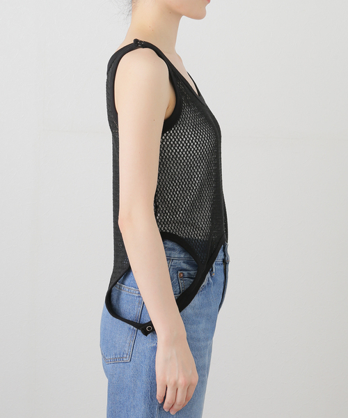 セール】JANE SMITH/ジェーンスミス MESH UP DOWN TANK TOP
