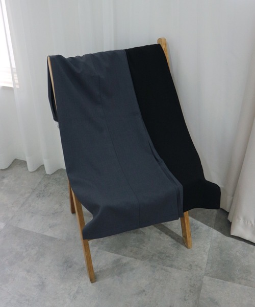 JilLA(ジルア)の「Waist Lace Straight slacks / ウエストレースストレートスラックス(スラックス・レディース・グレー/ブラック・M/S)」の4枚目の写真