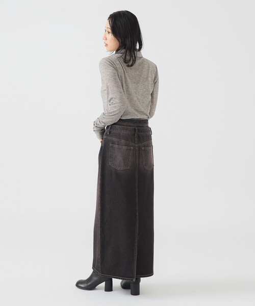 B:MING by BEAMS（ビーミングバイビームス）の「シアー ポロ ロングスリーブ Tシャツ（ポロシャツ・レディース・グレー/ダークブラウン/ブラウン系その他・ONE SIZE）」の16枚目の写真