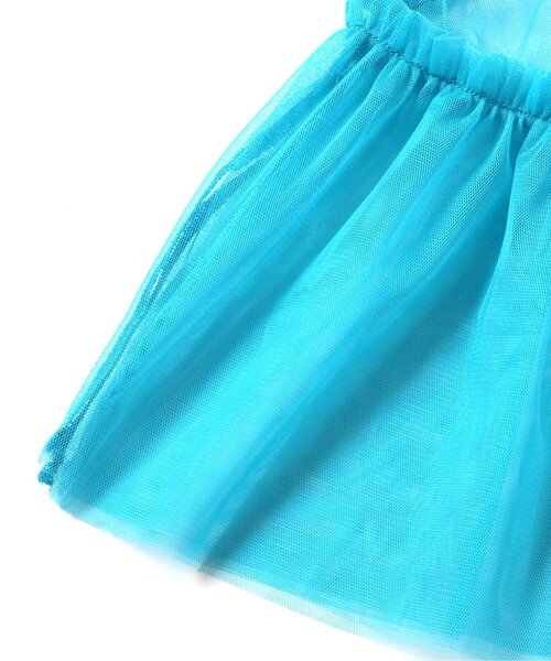 BREEZE（ブリーズ）の「【WEB限定/ジュニア対応】チュールトップス（タンクトップ・キッズ・ターコイズブルー/アイボリー/オレンジ・140/120/100/90）」の4枚目の写真