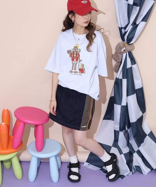 NERDY（ノルディ）の「トレッキングボーイ S/S Tシャツ（Tシャツ/カットソー・メンズ・ブラック/ホワイト・S/M/L）」の18枚目の写真