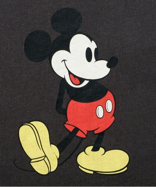 Disney(ディズニー)の「『DISCUS/ディスカス×DISNEY/ディズニー』半袖TEE(Tシャツ/カットソー・レディース・ブラック系1/ブラック系2/ホワイト系2/ホワイト系1・L/M)」の5枚目の写真