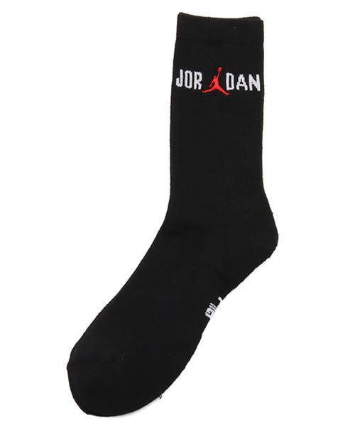 JORDAN BRAND(ジョーダンブランド)の「JORDAN BRAND U J ED PLY CREW - 144 STR / ジョーダン エブリデイ クルー ソックス (1足) / NIKE【SP】(ソックス/靴下・メンズ・ブラック/ホワイト・23-25cm/25-27CM/27-29cm)」の9枚目の写真