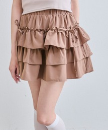 OLIVE des OLIVE | リボン付きぷりぷりミニスカート(スカート)