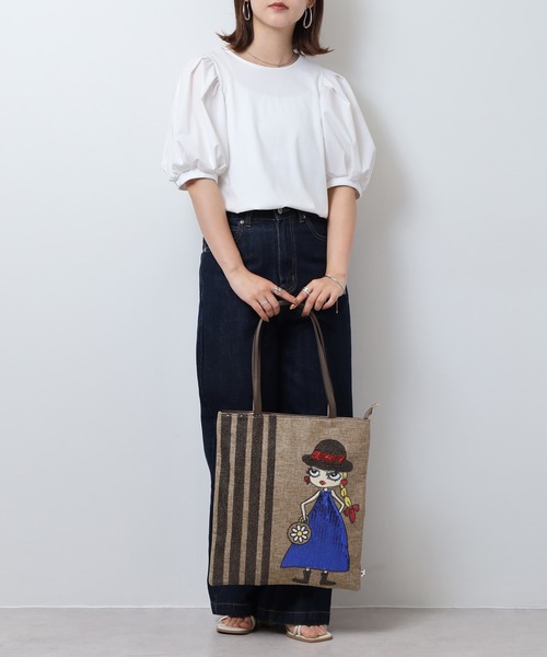 Lyre(ライル)の「Lyre トートバッグ(トートバッグ・レディース・ブラウン系/ブラック・FREE)」の20枚目の写真
