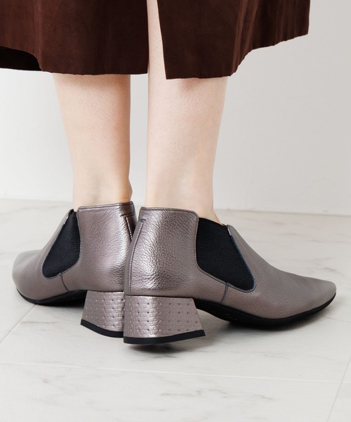 HIMIKO（ヒミコ）の「【HIMIKO】ポインテッドトゥサイドゴア/651316（パンプス・レディース・ガンメタ/ブラック・21.5cm/25.5cm/25.0cm/24.0cm/23.0cm/24.5cm/23.5cm/22.5cm/22.0cm）」の17枚目の写真