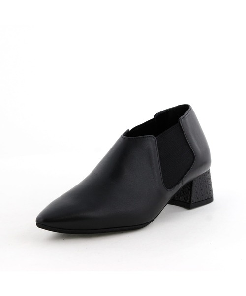 HIMIKO（ヒミコ）の「【HIMIKO】ポインテッドトゥサイドゴア/651316（パンプス・レディース・ガンメタ/ブラック・21.5cm/25.5cm/25.0cm/24.0cm/23.0cm/24.5cm/23.5cm/22.5cm/22.0cm）」の10枚目の写真