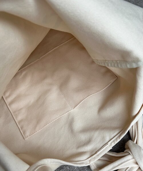 CPCM（シーピーシーエム）の「マルチWAYキャンバスロゴバッグ（トートバッグ・レディース・アイボリー/オレンジ/ネイビー・FREE）」の10枚目の写真