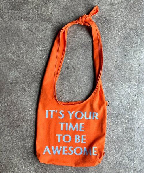 CPCM（シーピーシーエム）の「マルチWAYキャンバスロゴバッグ（トートバッグ・レディース・アイボリー/オレンジ/ネイビー・FREE）」の13枚目の写真