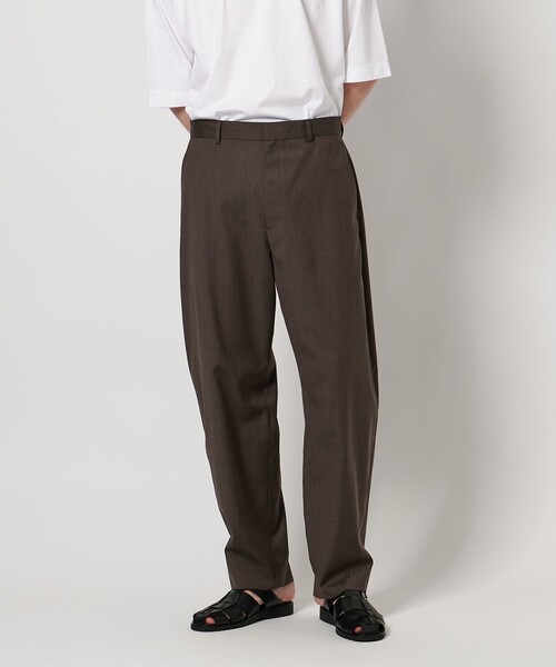 LOEFF(ロエフ)の「<LOEFF>トロピカルウール ボンタン パンツ MEN’S(その他パンツ・メンズ・ブラウン系/ブラック・2/0/1)」の8枚目の写真