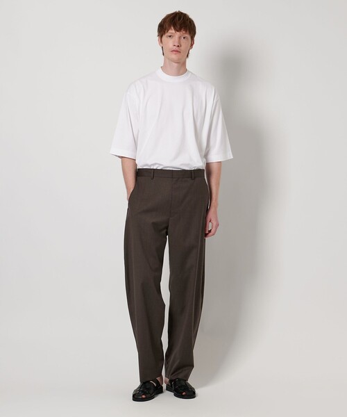 LOEFF(ロエフ)の「<LOEFF>トロピカルウール ボンタン パンツ MEN’S(その他パンツ・メンズ・ブラウン系/ブラック・2/0/1)」の7枚目の写真