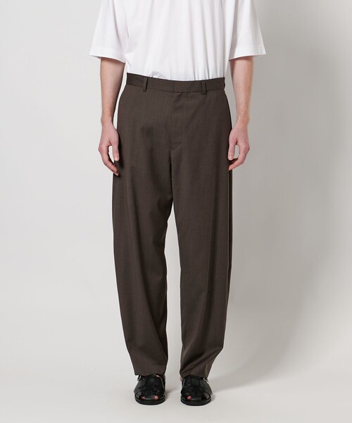 LOEFF(ロエフ)の「<LOEFF>トロピカルウール ボンタン パンツ MEN’S(その他パンツ・メンズ・ブラウン系/ブラック・2/0/1)」の3枚目の写真