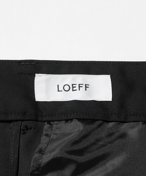 LOEFF(ロエフ)の「<LOEFF>トロピカルウール ボンタン パンツ MEN’S(その他パンツ・メンズ・ブラウン系/ブラック・2/0/1)」の12枚目の写真