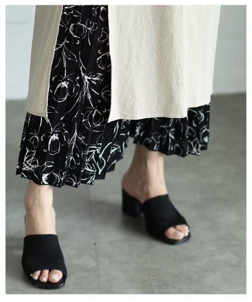 Sawa a la mode(サワアラモード)の「ノースリーブコットンチュニック(チュニック・レディース・ベージュ/ブラック・FREE)」の19枚目の写真
