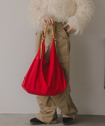 210nouve | 配色 ドローコード ナイロン ショルダーバッグ(ショルダーバッグ)