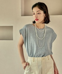 LEPSIM | ライト裏毛ノースリーブ　571374(Tシャツ/カットソー)