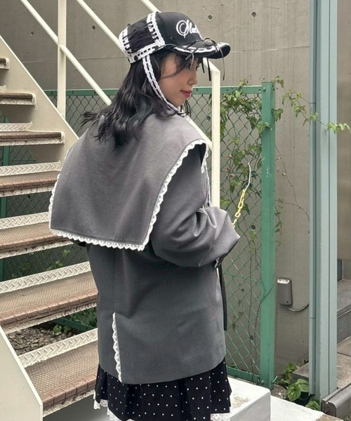 SAILOR COLLAR ジャケット（テーラードジャケット）｜Candy Stripper