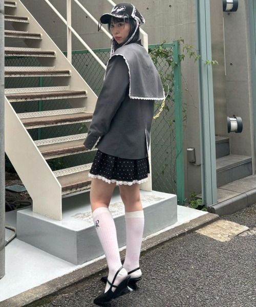 SAILOR COLLAR ジャケット（テーラードジャケット）｜Candy Stripper