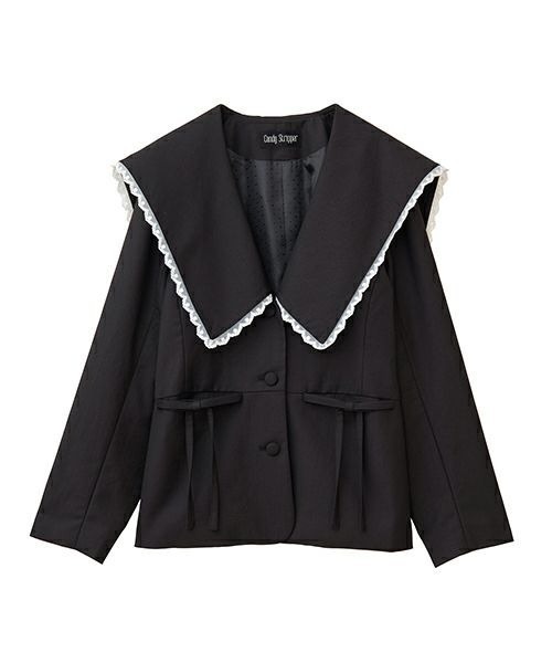 SAILOR COLLAR ジャケット（テーラードジャケット）｜Candy Stripper