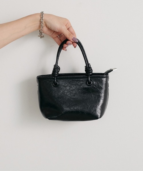 LARUTA（ラルータ）の「【LARUTA】［WEB限定］ミニトートバッグ（トートバッグ・レディース・ブラック/ブルー/シルバー・FREE）」の17枚目の写真