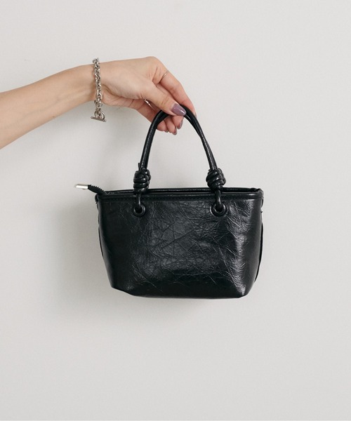 LARUTA（ラルータ）の「【LARUTA】［WEB限定］ミニトートバッグ（トートバッグ・レディース・ブラック/ブルー/シルバー・FREE）」の11枚目の写真