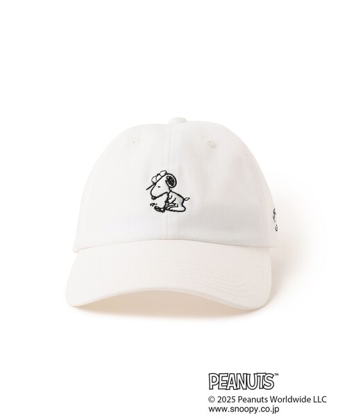 BEAMS GOLF キャラクター刺繍キャップ PEANUTS スヌーピー 刺繍 キャップ（キャップ）｜BEAMS GOLF