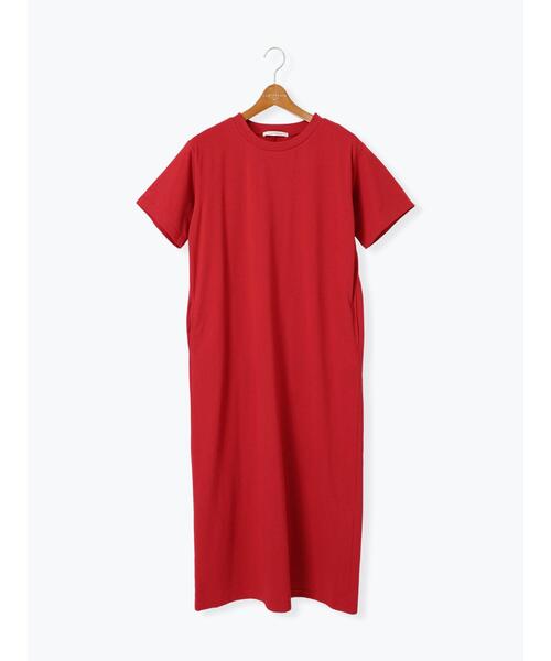 Lugnoncure(ルノンキュール)の「半袖カットワンピース(ワンピース・レディース・チャコールグレー/ブラック/レッド・F)」の11枚目の写真