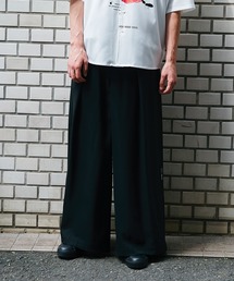 シャリーフ  ワイドパンツ SHAREEF パンツ ZAKURO PATTEN WIDE PANTS メンズ : ZOZOTOWN