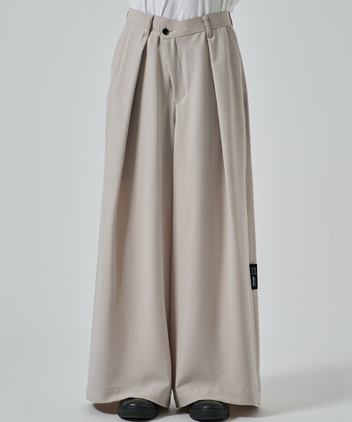 しょーshareef 20aw ダブル丈 SHAREEF】WIDE SLACKS（スラックス）｜SHAREEF（シャリーフ）の