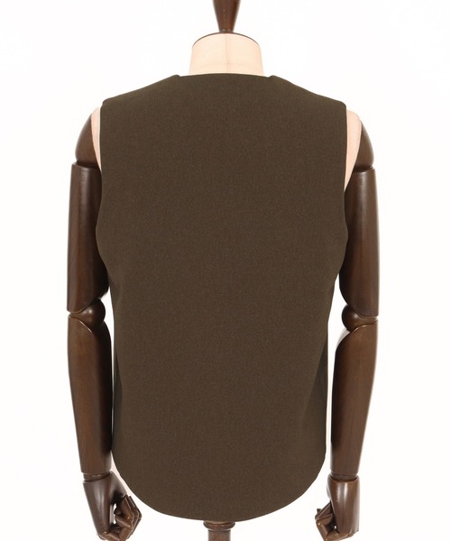 CALL&RESPONSE（コールアンドレスポンス）の「mcg3670-ベスト-メランジツイル（ベスト・メンズ・チャコール/ブラウン・2/4/5）」の15枚目の写真