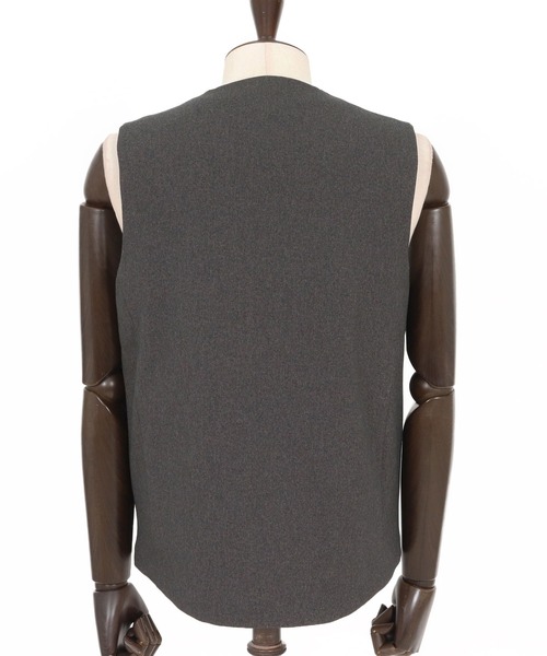 CALL&RESPONSE（コールアンドレスポンス）の「mcg3670-ベスト-メランジツイル（ベスト・メンズ・チャコール/ブラウン・2/4/5）」の18枚目の写真