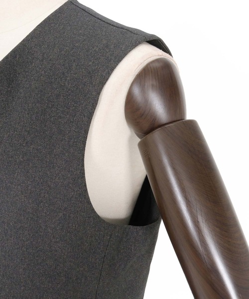 CALL&RESPONSE（コールアンドレスポンス）の「mcg3670-ベスト-メランジツイル（ベスト・メンズ・チャコール/ブラウン・2/4/5）」の21枚目の写真