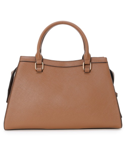 Guess(ゲス)の「WRENLEY Satchel サッチェルバッグ(ショルダーバッグ・レディース・ブラウン/オリーブ/ストーン・ONE SIZE)」の4枚目の写真
