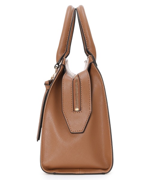 Guess(ゲス)の「WRENLEY Satchel サッチェルバッグ(ショルダーバッグ・レディース・ブラウン/オリーブ/ストーン・ONE SIZE)」の5枚目の写真