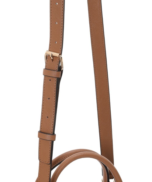 Guess(ゲス)の「WRENLEY Satchel サッチェルバッグ(ショルダーバッグ・レディース・ブラウン/オリーブ/ストーン・ONE SIZE)」の7枚目の写真