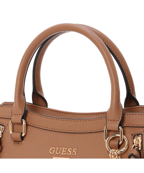 Guess(ゲス)の「WRENLEY Satchel サッチェルバッグ(ショルダーバッグ・レディース・ブラウン/オリーブ/ストーン・ONE SIZE)」の8枚目の写真