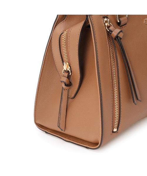 Guess(ゲス)の「WRENLEY Satchel サッチェルバッグ(ショルダーバッグ・レディース・ブラウン/オリーブ/ストーン・ONE SIZE)」の11枚目の写真