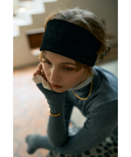 La Maison de Lyllis（メゾンドリリス）の「【La Maison de Lyllis/ラ メゾン ド リリス】RAMA　ヘアーバンド（ヘアバンド・レディース・ブラウン/ブラック・フリー）」の22枚目の写真