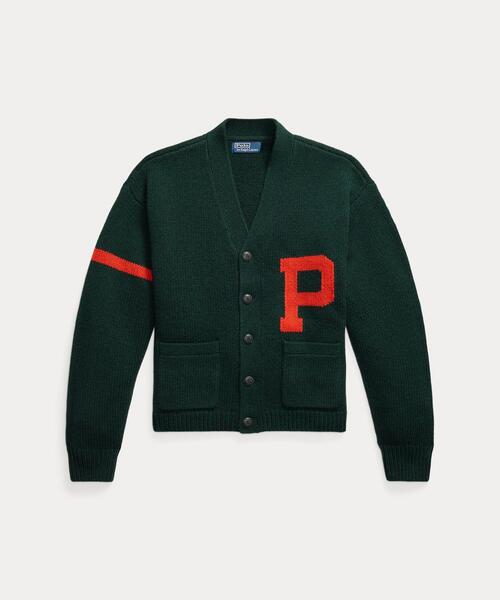 rski　新品未使用　ポロラルフローレン　カーディガン　タイガー　カモフラ ミニケーブル コットン カーディガン CWPOSWEG6820575