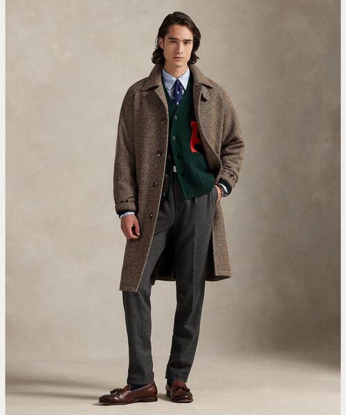 POLO RALPH LAUREN(ポロ ラルフ ローレン)の「ウール Vネック レター カーディガン(カーディガン/ボレロ・メンズ・グリーン・XS/M/L/S/XXL)」の3枚目の写真