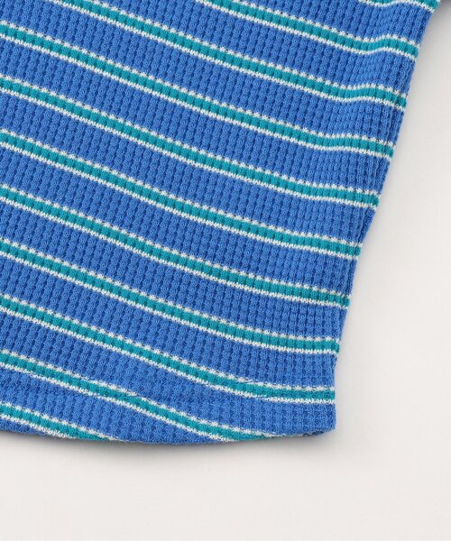 BREEZE(ブリーズ)の「【リンク/ジュニア対応】いろいろパッチワッフルロンT(Tシャツ/カットソー・キッズ・ブルー/オフホワイト/ブラック/レインボー/ピンク・110/100/90/80/140/130/120)」の21枚目の写真