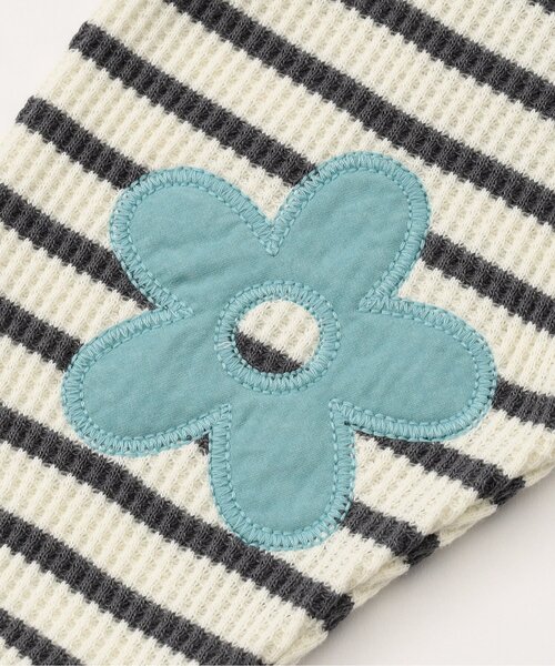 BREEZE(ブリーズ)の「【リンク/ジュニア対応】いろいろパッチワッフルロンT(Tシャツ/カットソー・キッズ・ブルー/オフホワイト/ブラック/レインボー/ピンク・110/100/90/80/140/130/120)」の22枚目の写真