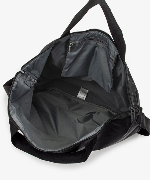 LeSportsac（レスポートサック）の「DELUXE ZIPTOP TOTE 【日本限定】リサイクルドブラックJP（トートバッグ・レディース・ブラック・FREE）」の8枚目の写真